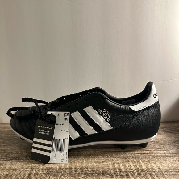 Adidas Copa Mundial Black and White Soccer Shoes - Picture 4 of 7